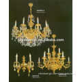 Luxury interior decoration modern crystal chandelier pendant light